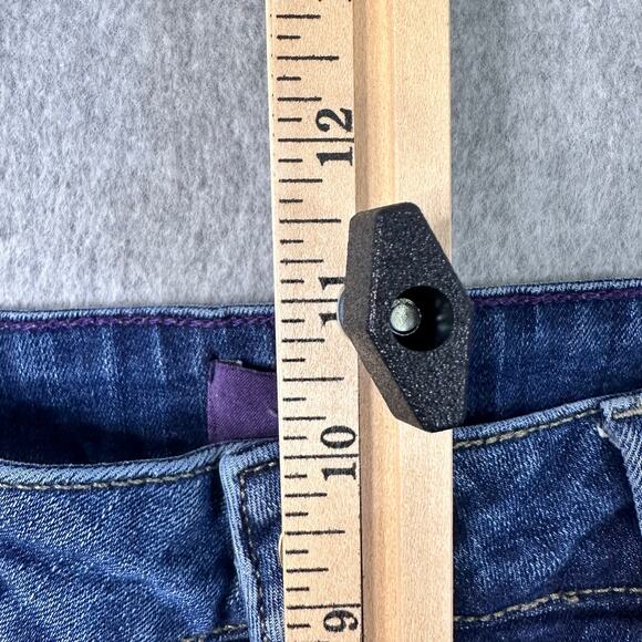 NYDJ Jeans Blue WMNS 8 Slim Fit Boyfriend Denim Lift Tuck Technology High Rise - Picture 11 of 13